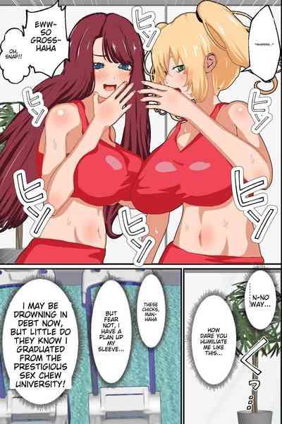 Sennou Gym de Kyonyuu de hikishimatta Nyotai Ana ni hame makuru Training 6