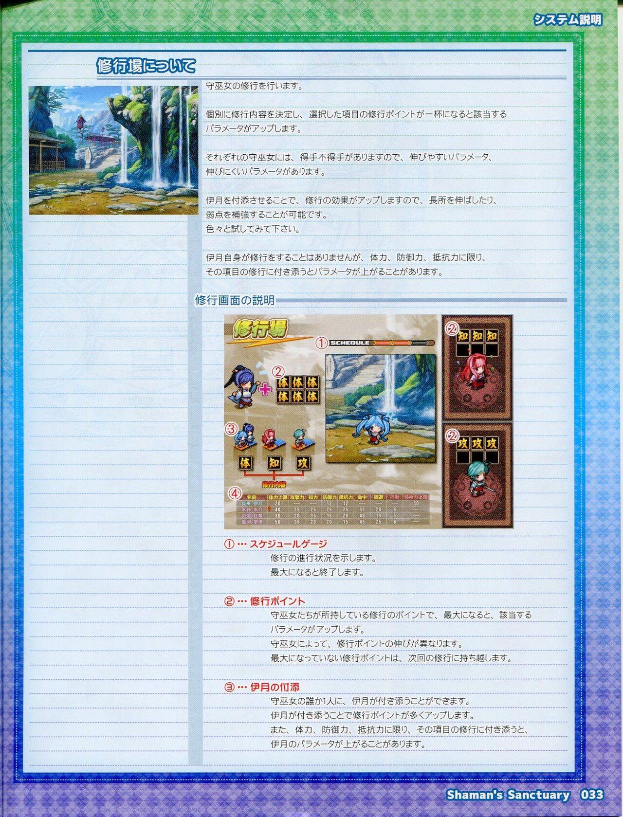 Shaman's Sanctuary -Miko no Seiiki- Booklet Manual 33