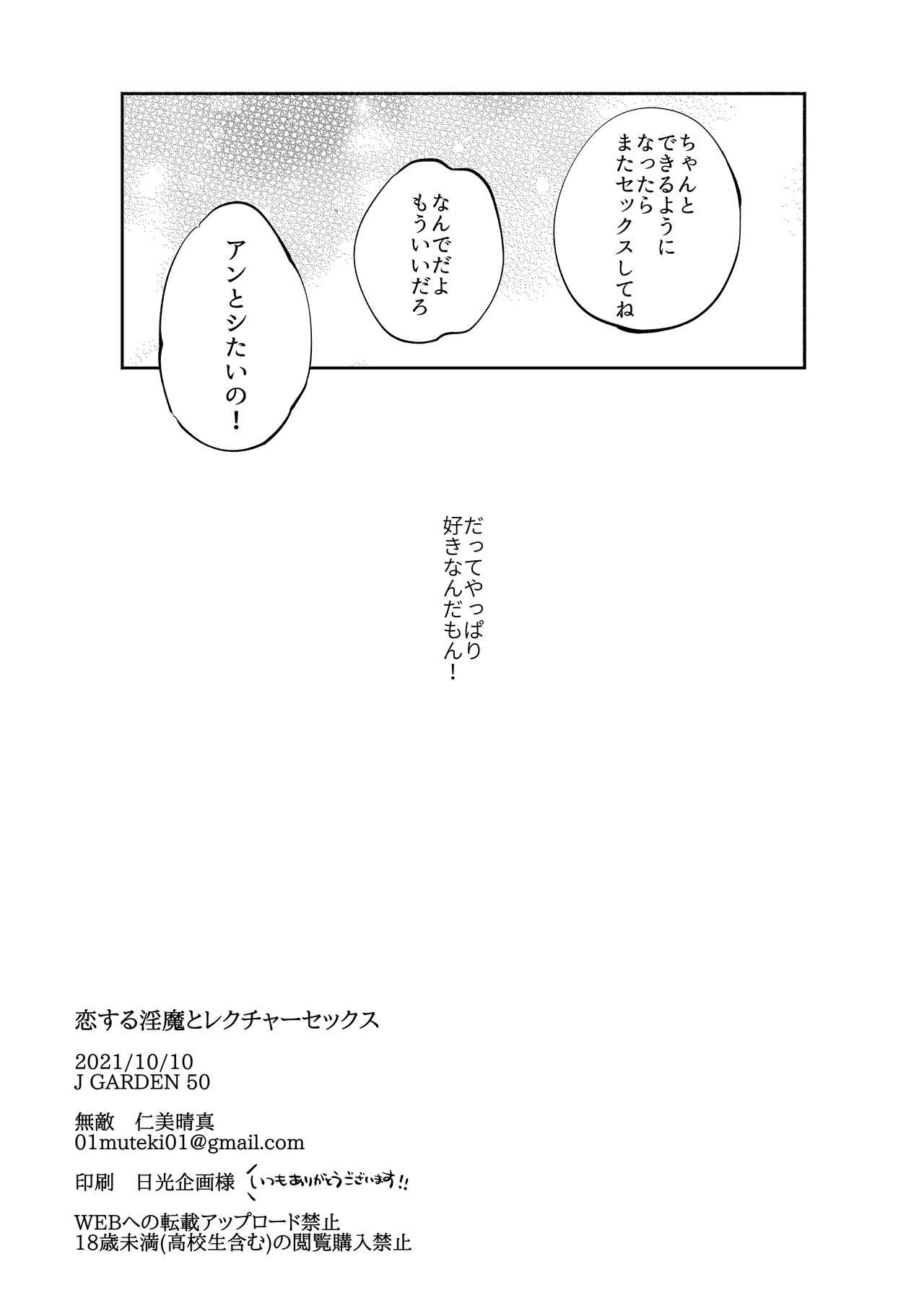 恋する淫魔とレクチャーセックス 28