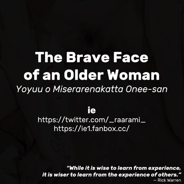 Yoyuu o Miserarenakatta Onee-san | The Brave Face of an Older Woman 3