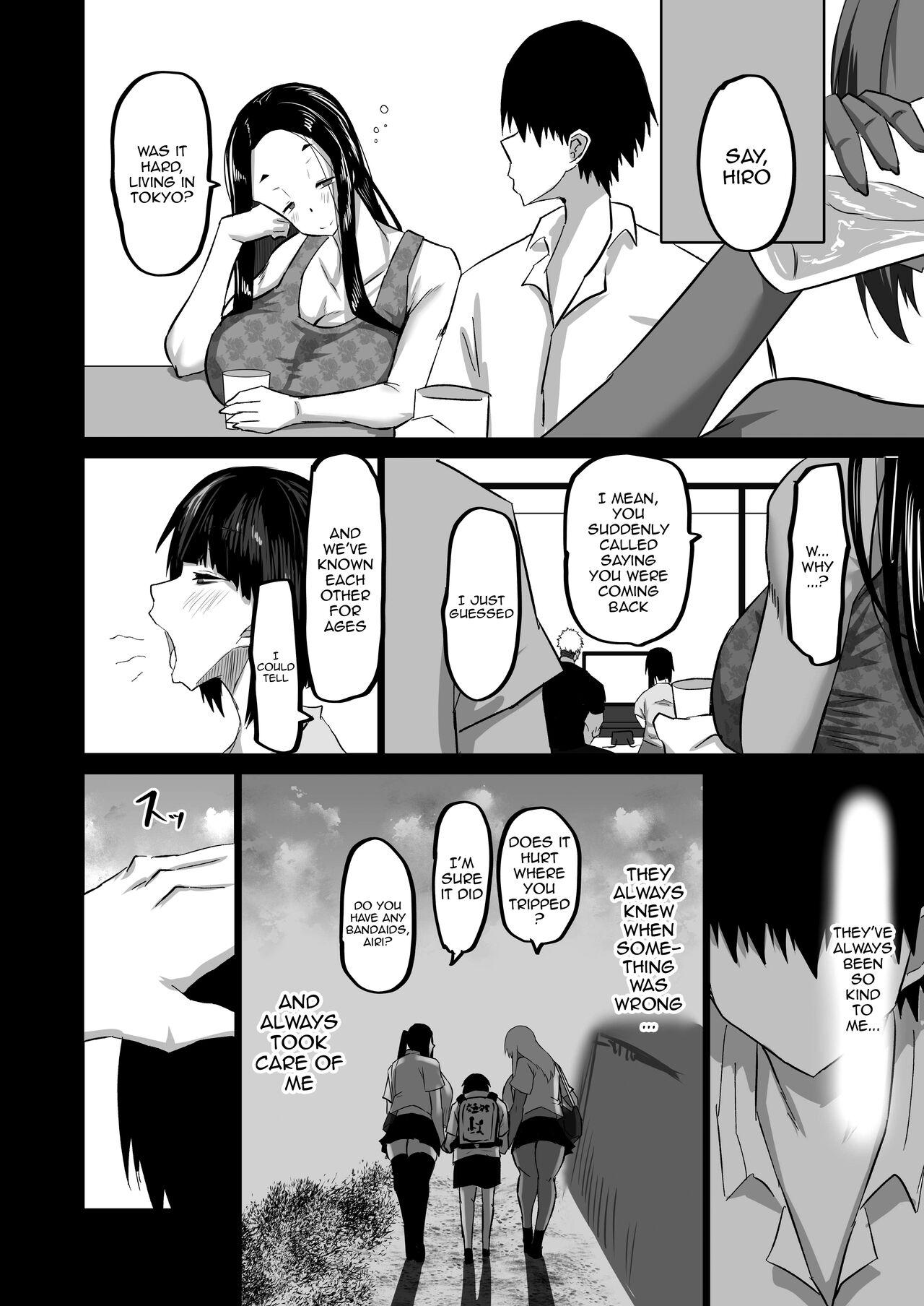 [Chae] Jimoto no Oneesan-tachi ni, Dekachin Baka no Tomodachi ga Tanetsuke Koubi Shimakutteta. | My Huge-Dicked Idiot Friend Has Been Breeding The Fuck Out Of My Big Sisters Back In My Hometown [English] {Doujins.com} 11