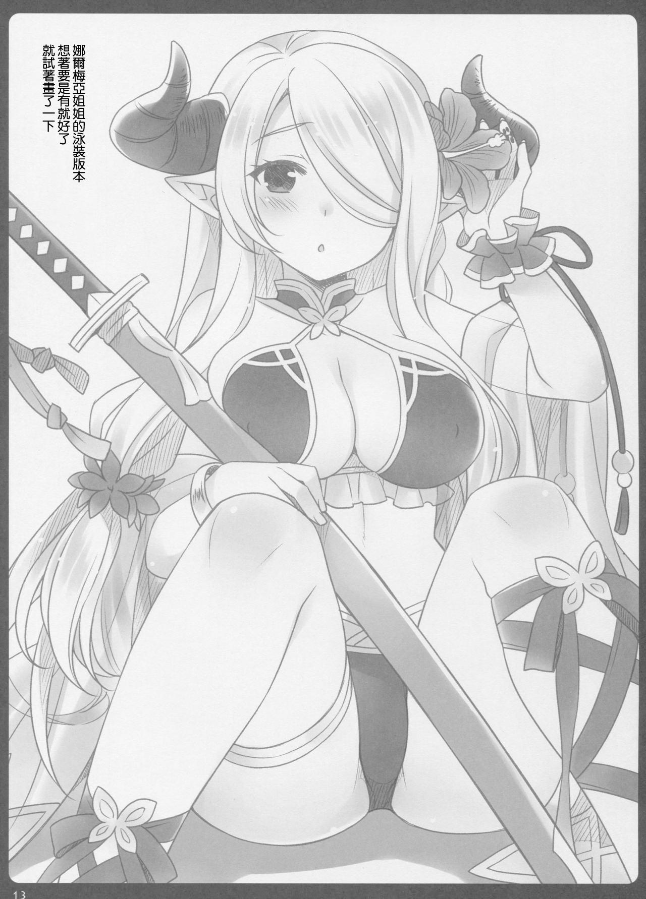 Narmaya Onee-chan to Soine Shitai! | 想要娜爾梅亞姐姐陪睡! 12