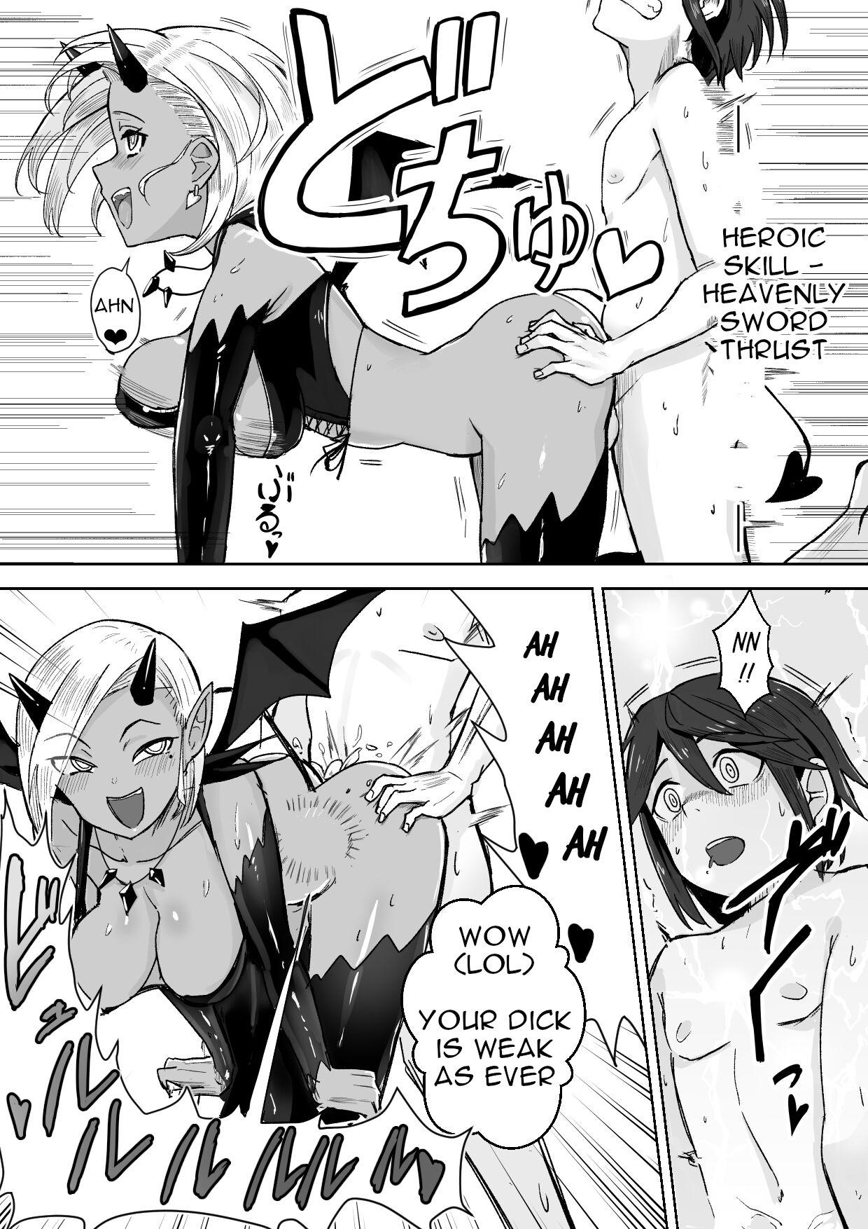 Succubus ni Haiboku Shite Chitchana Teisobi o Tsukerarechau Ohanashi | Story about Losing to a Succubus and Made to Wear Small Chastity Belt 24