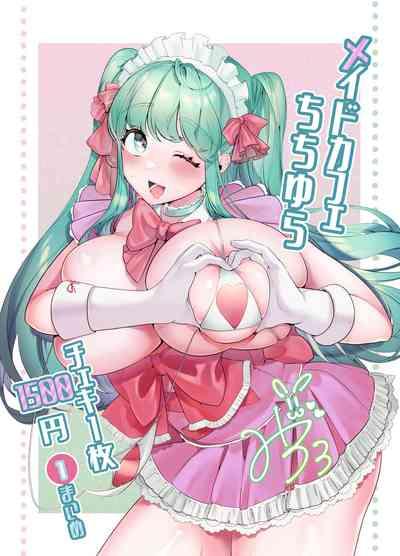 Maid Café Chichi Yura Cheki 1en 1-maime 1
