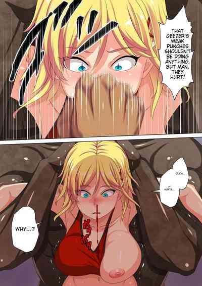 Defeated Heroine Beaten and Raped 7