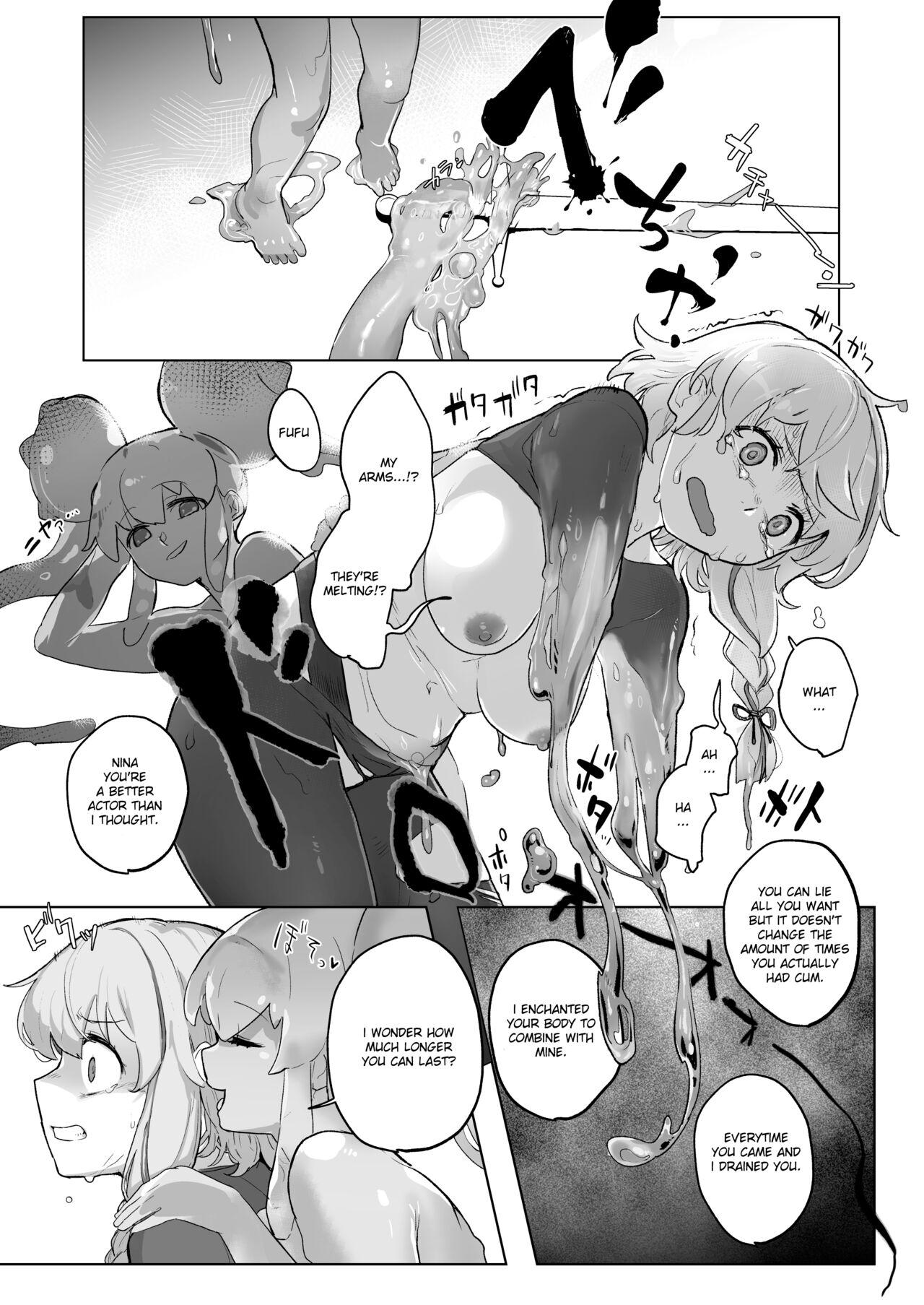 [Slime Yuriverse (Sharia, Aimitsu)] Slime Hunter Nina no Juhon (Fa Zin) Vol.1 | Slime Hunter Nina's Cursed Book (Fanzine) Vol.1 [Digital] [English] 15