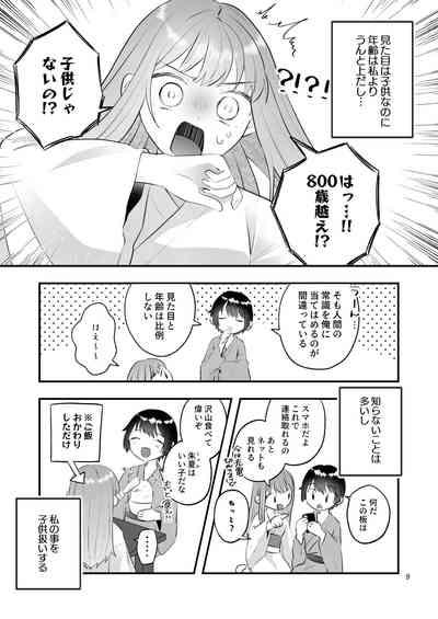 Kakuriyo e Mayoikonda Shachiku OL wa Shounen no Kami ni  Mi o Sasageru 9