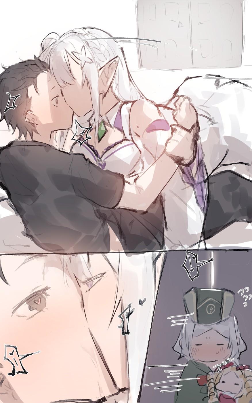 Emilia x Subaru, Rem x Subaru 2