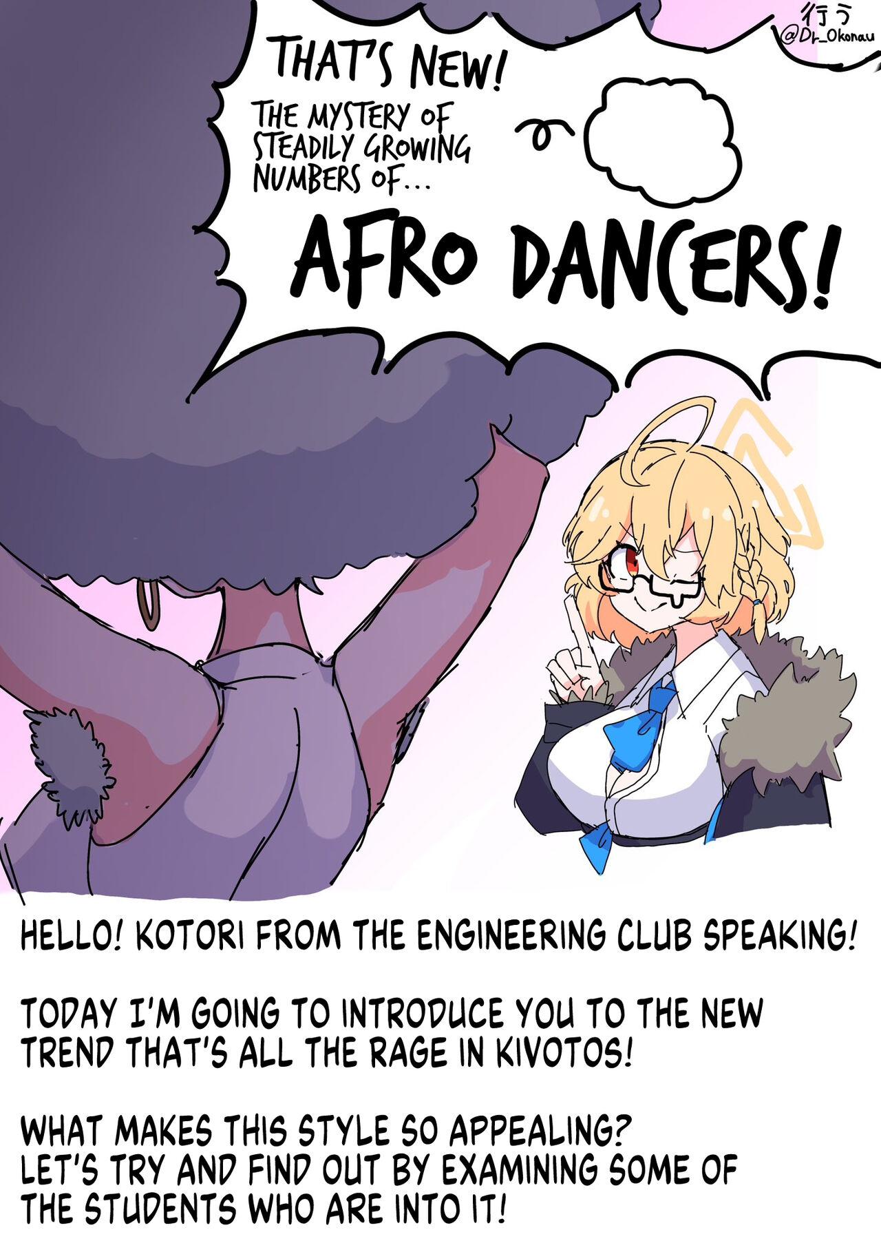 That's New! The Mystery of Steadily Growing Numbers of Afro Dancers! 0