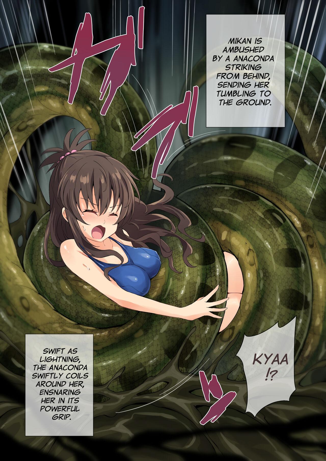 [Mist NightHell Of Swallowed Mikan with Anaconda short 2