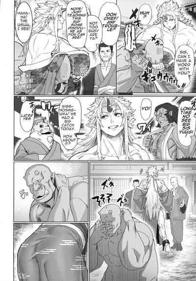 Yuugi Locked In A Grapple With An Orc 2+ cg draft 4