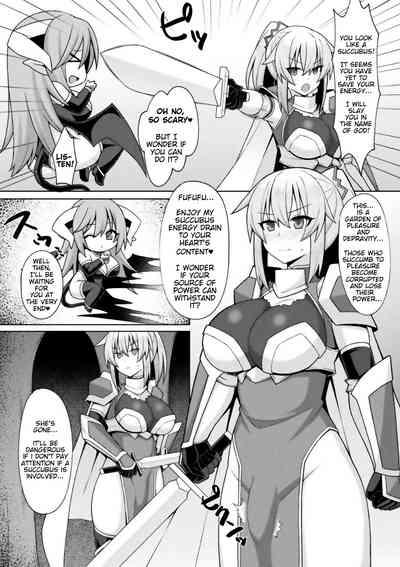 Futanari Seikishi to Kyuusei no Ori | Futanari Holy Knight and the Cage of Sperm-Draining 4