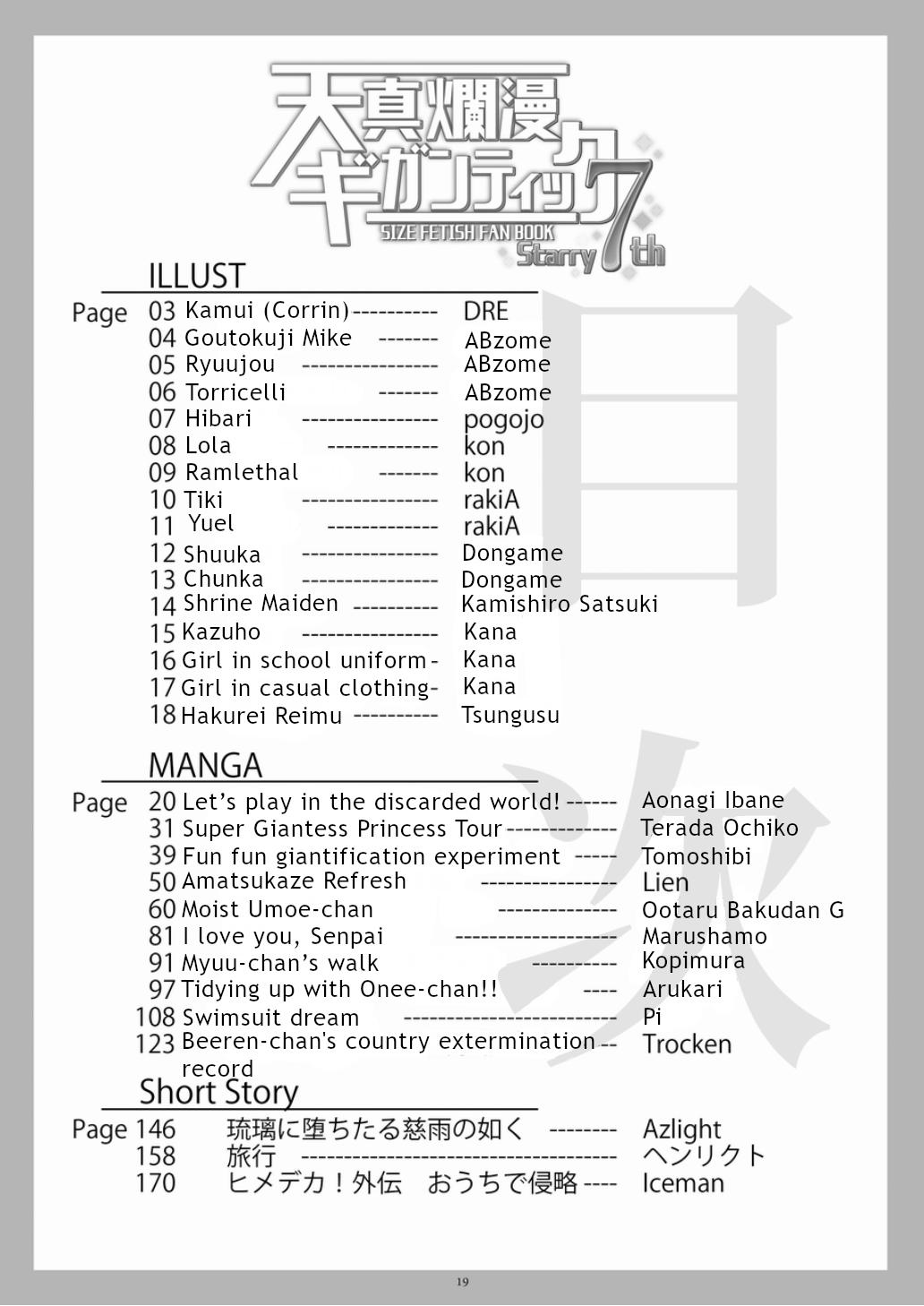 Tenshin Ranman Gigantic 7th 18