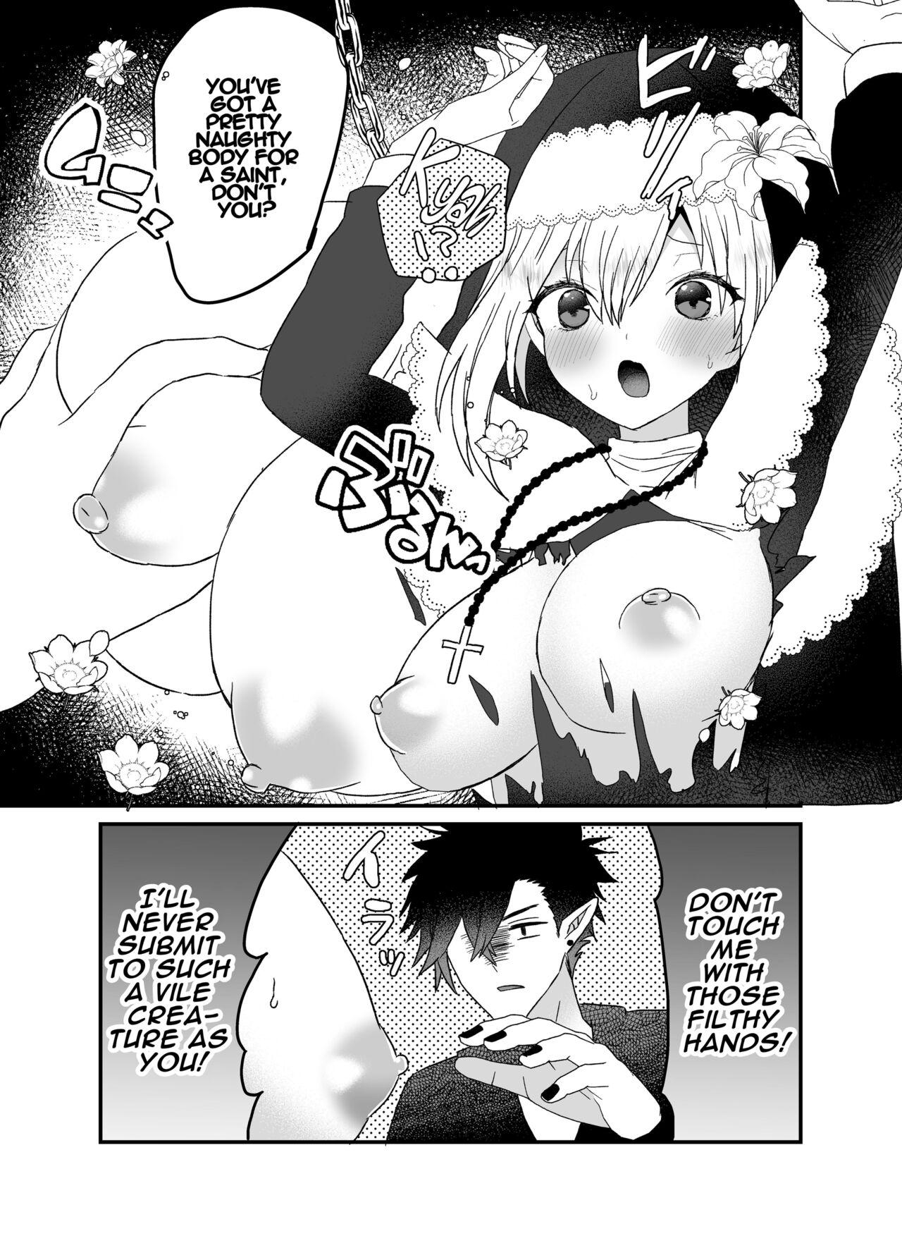 Seijo-chan wa Kichiku Kyuuketsuki no Inran Choukyou ni Zettai Makenai! | A Holy Woman Would Never Succumb to the Lewd Training of a Fiendish Vampire! 5