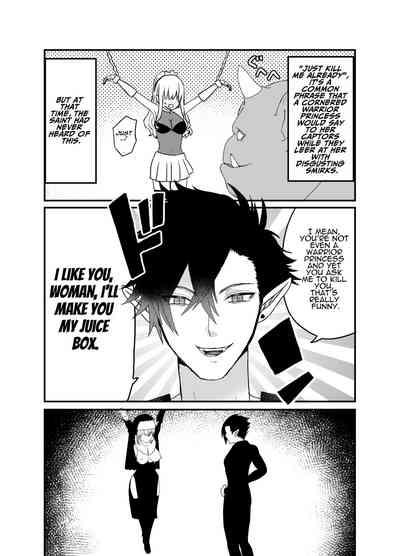 Seijo-chan wa Kichiku Kyuuketsuki no Inran Choukyou ni Zettai Makenai! | A Holy Woman Would Never Succumb to the Lewd Training of a Fiendish Vampire! 8
