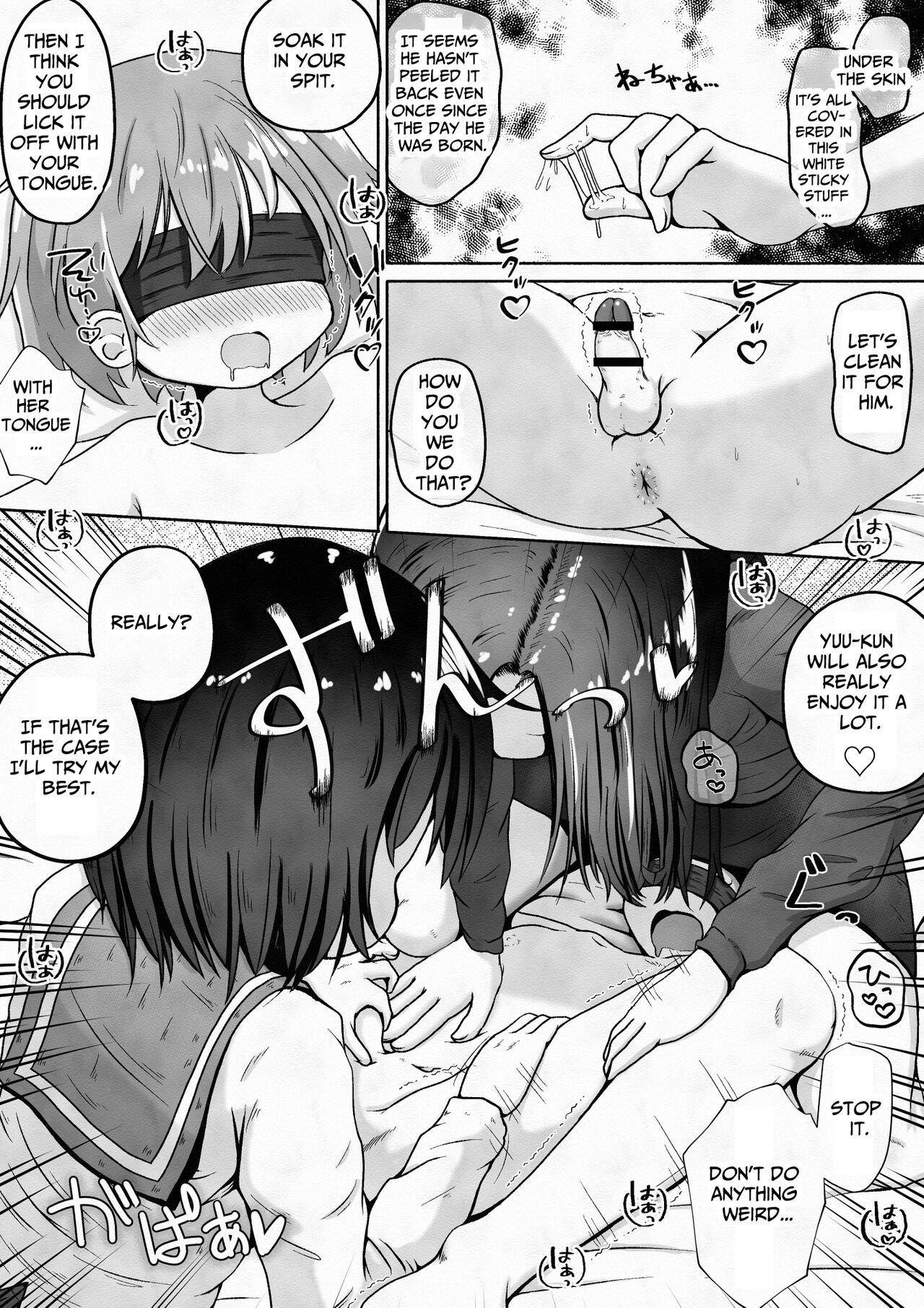 Otoko no Ko ga Osananajimi no Shimai ni Kairaku Choukyou Saserareru Ohanashi | Pleasure Training By Two Sisters 9