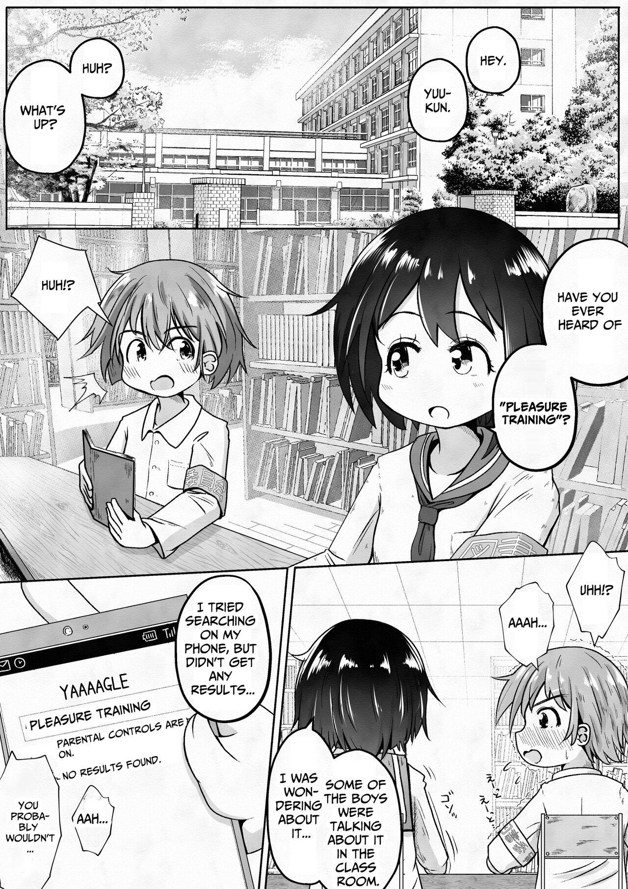 Otoko no Ko ga Osananajimi no Shimai ni Kairaku Choukyou Saserareru Ohanashi | Pleasure Training By Two Sisters 1