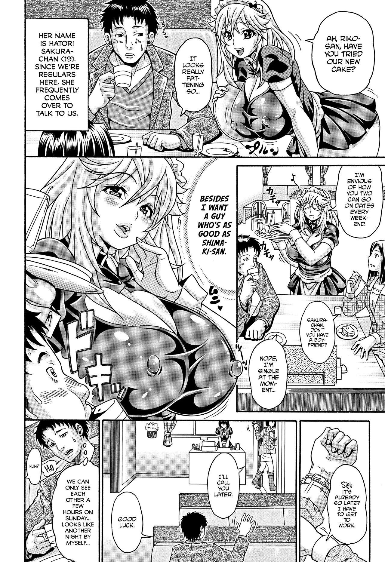 [Andou Hiroyuki] Mamire Chichi - Sticky Tits Feel Hot All Over. Ch. 1-3, 5, 7,9-11 [English] [Decensored] 56