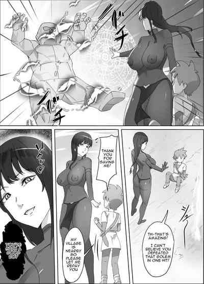 Kuro Majutsushi no Onee-san ni Kiniirarete Shiborareru Hanashi | A Story About Being Liked by a Black Mage Oneesan and Getting Milked 4