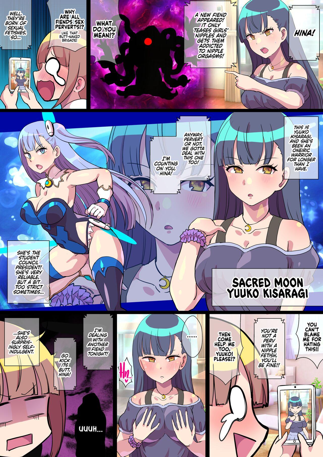 [Kleitos (Ryunosuke)] Mugen Senki Sacred Twin -Taiketsu! Chikubi Ijiri Kaijin!! Watashi Cliha Nandesu kedo!?- | Sacred Twins [English] {2d-market.com} [Decensored] [Digital] 2