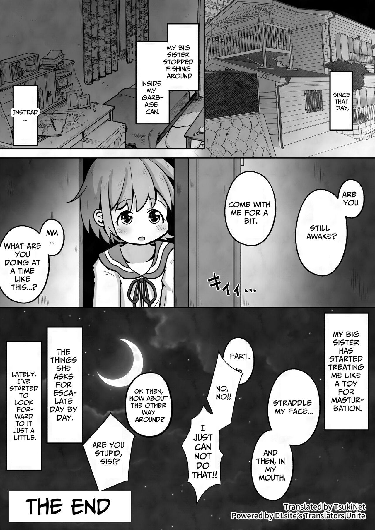 I want my sister to stop making me take off my pants without permission and masturbate with the smell of dirt! - Page 24