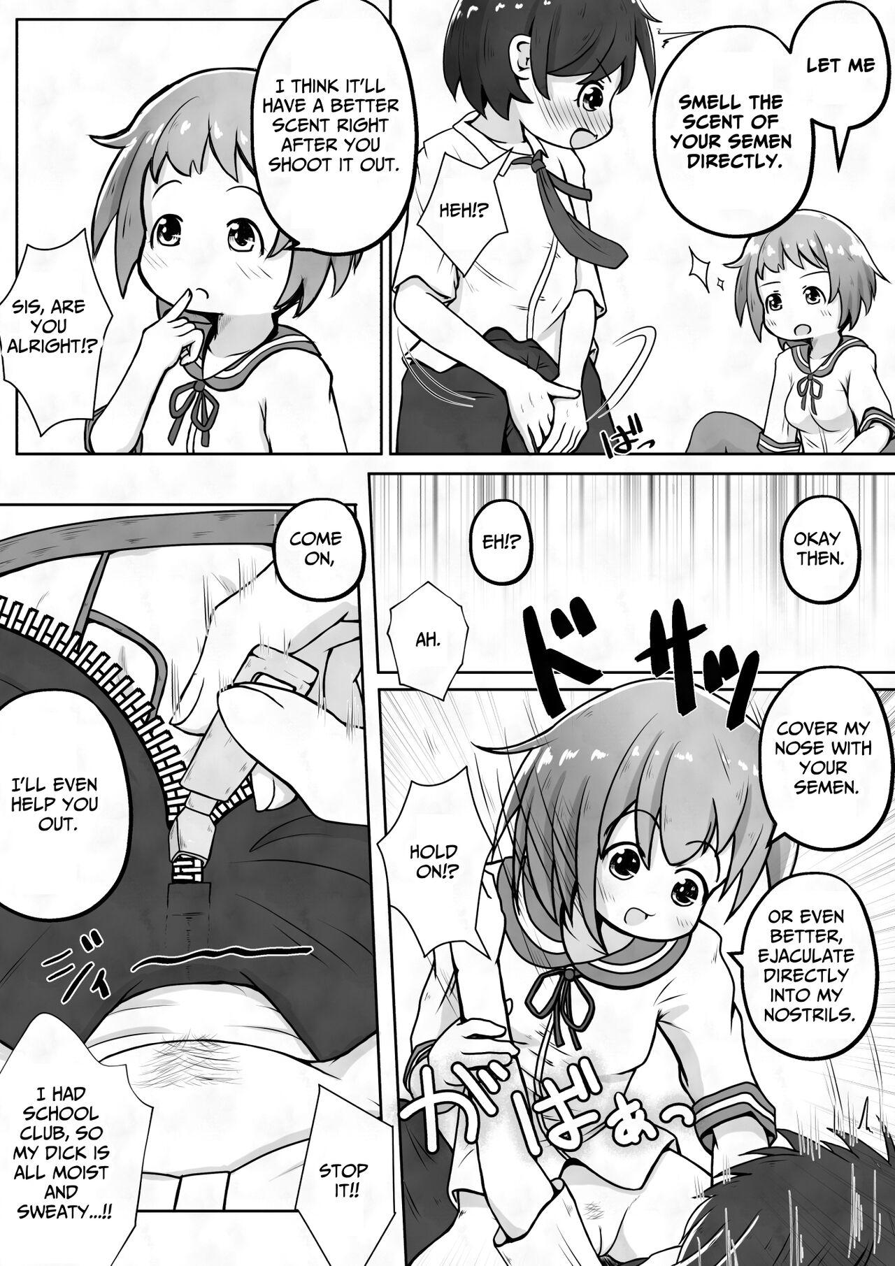 I want my sister to stop making me take off my pants without permission and masturbate with the smell of dirt! - Page 6