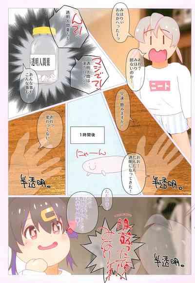 Kuusou Kagaku Rikujou Shoujo Series Kyoufu! Hantoumei Ningen 3