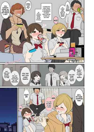Senpai no Ie de Deisui shita Onnanoko-tachi no Hanashi 2