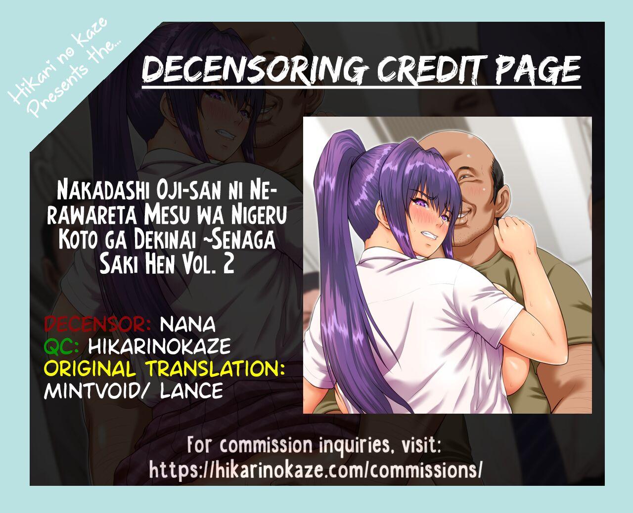 [ClimbCrown] Nakadashi Oji-san ni Nerawareta Mesu wa Nigeru Koto ga Dekinai ~Senaga Saki Hen Vol. 2~ | A Woman Can't Get Away After Being Targeted By This Horny Old Man ~Senaga Saki Edition Vol.2~ [English] {Doujins.com} [Decensored] 40