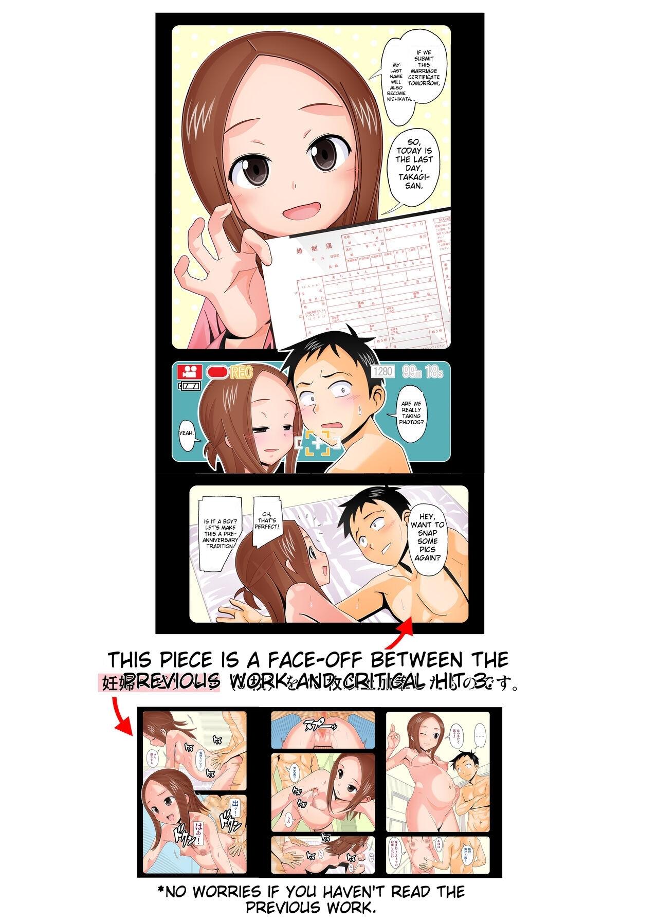 Karakai vs Critical Hit 4 Ninpu no Moto Takagi-san ga Love Love SEX Suru 1