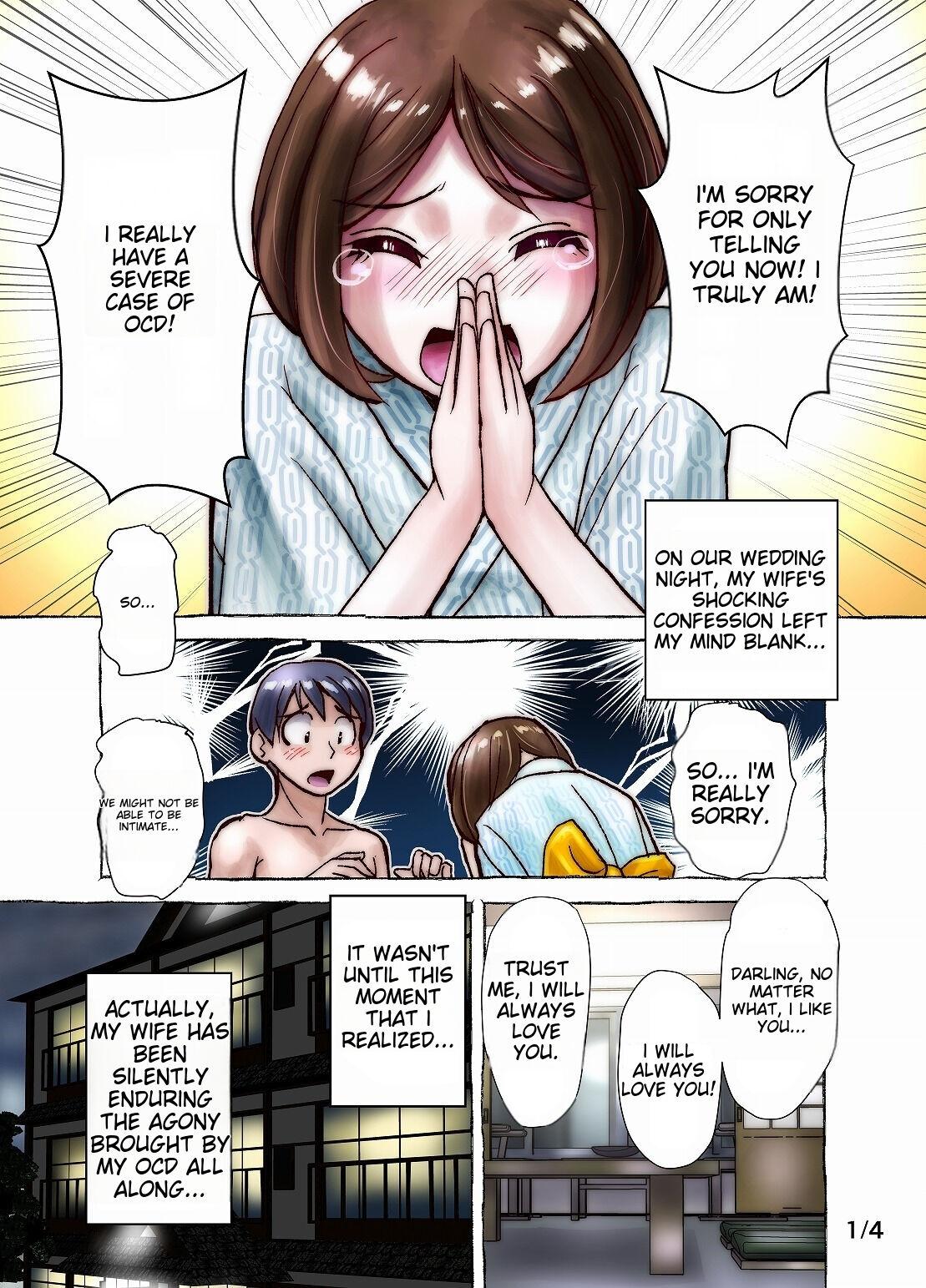Keppekishou no Tsuma to no Shinkon Shoyatte? | What about your first night as a newlywed with a germaphobic wife? Part 1 + 2 1