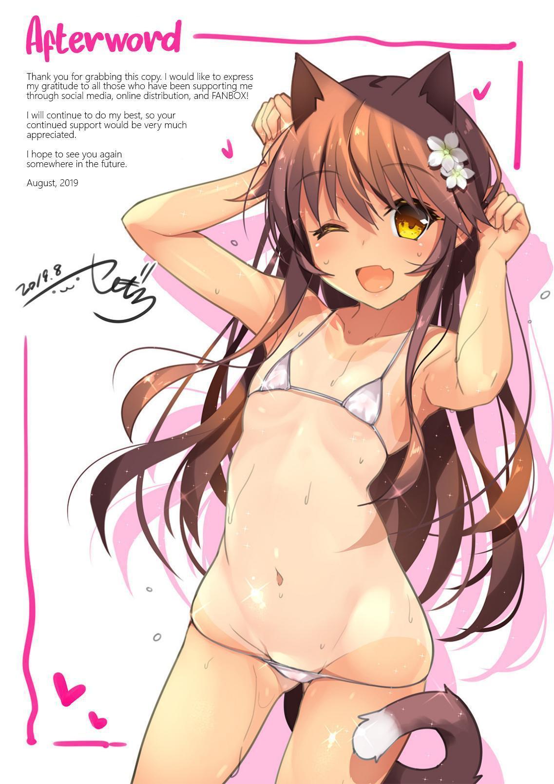 Neko Neko Note 5 AirCon ga Kowareta Heya de Asedaku Sex Suru Hon + Omake 20