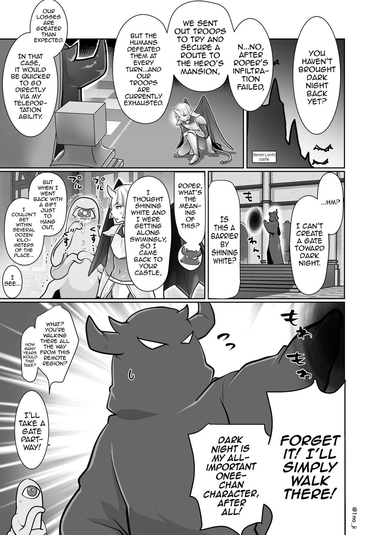 [オルガムスラップ (いちのみるく)] 魔王軍の元幹部♂が勇者に負けてメスにされる話2 [英訳] - Hentaiaz.com - 2