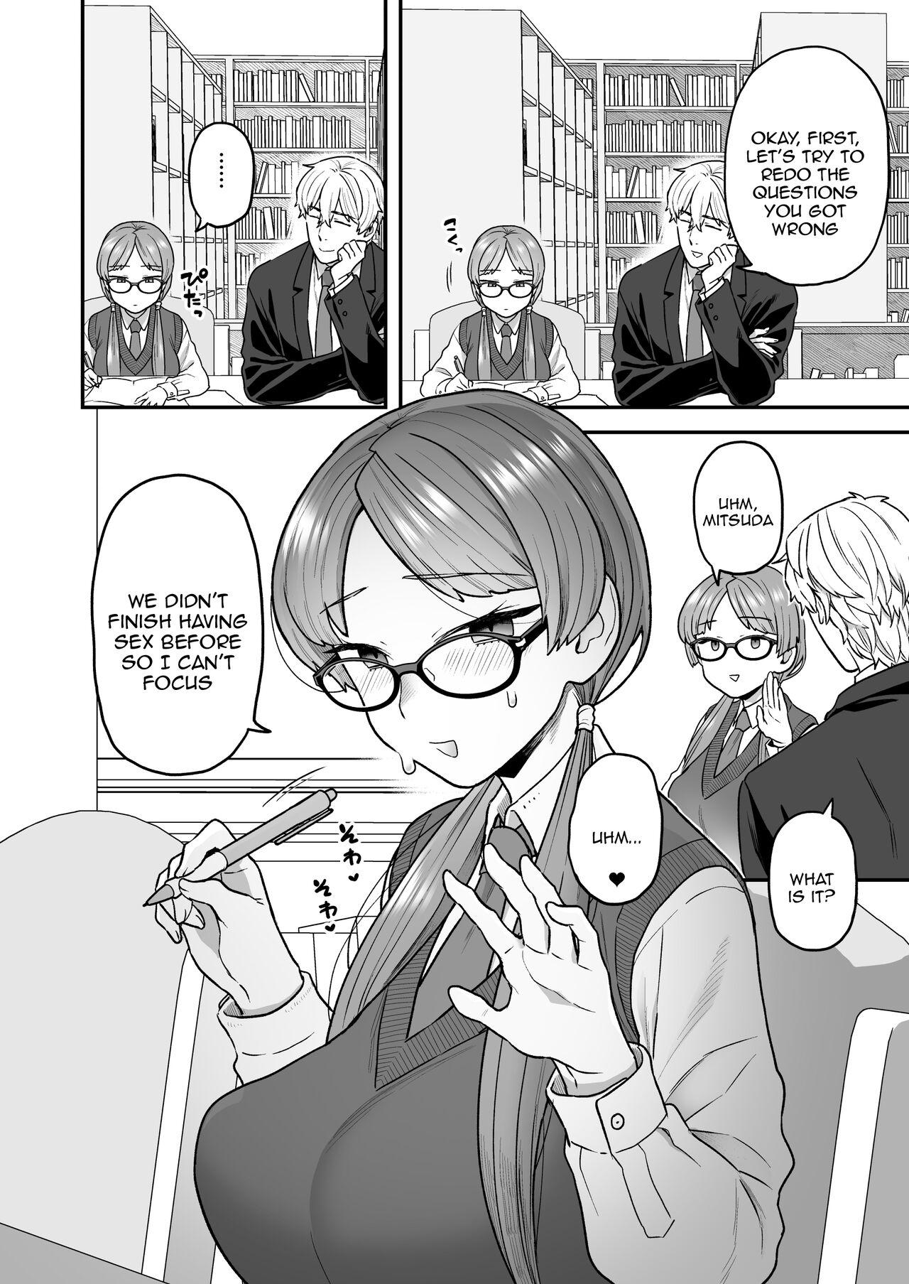 [Sayonara Hornet (Yoshiragi)] Iinchou to Mitsuda-kun no o Benkyou Kai | Study Meetup Between Mitsuda-kun And The Class President [English] {Doujins.com} [Digital] 8