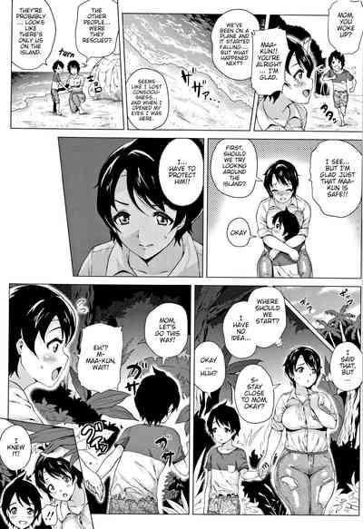 Mama to Boku to Mujintou | Me and mom and a deserted island 3