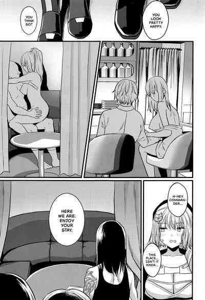 Toaru Shikikan to Nikke ga Couple Kissa e Itta Ohanashi | A story following a certain Commander and Nikke visiting a couples bar 4