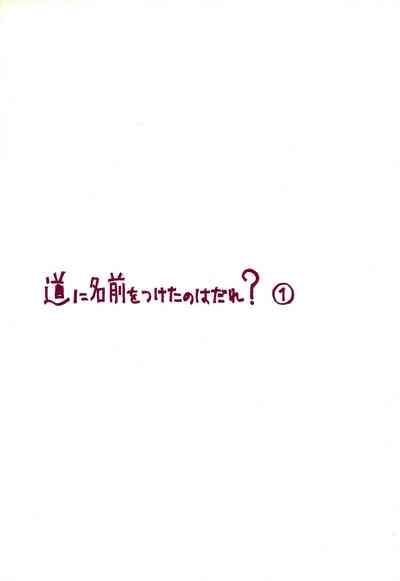 Michi ni Namae o Tsuketa no wa Dare? 1 2