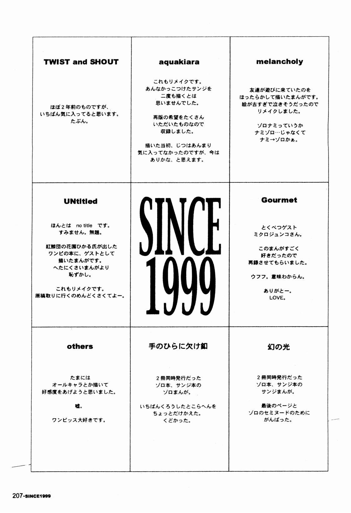 SINCE 1999 205