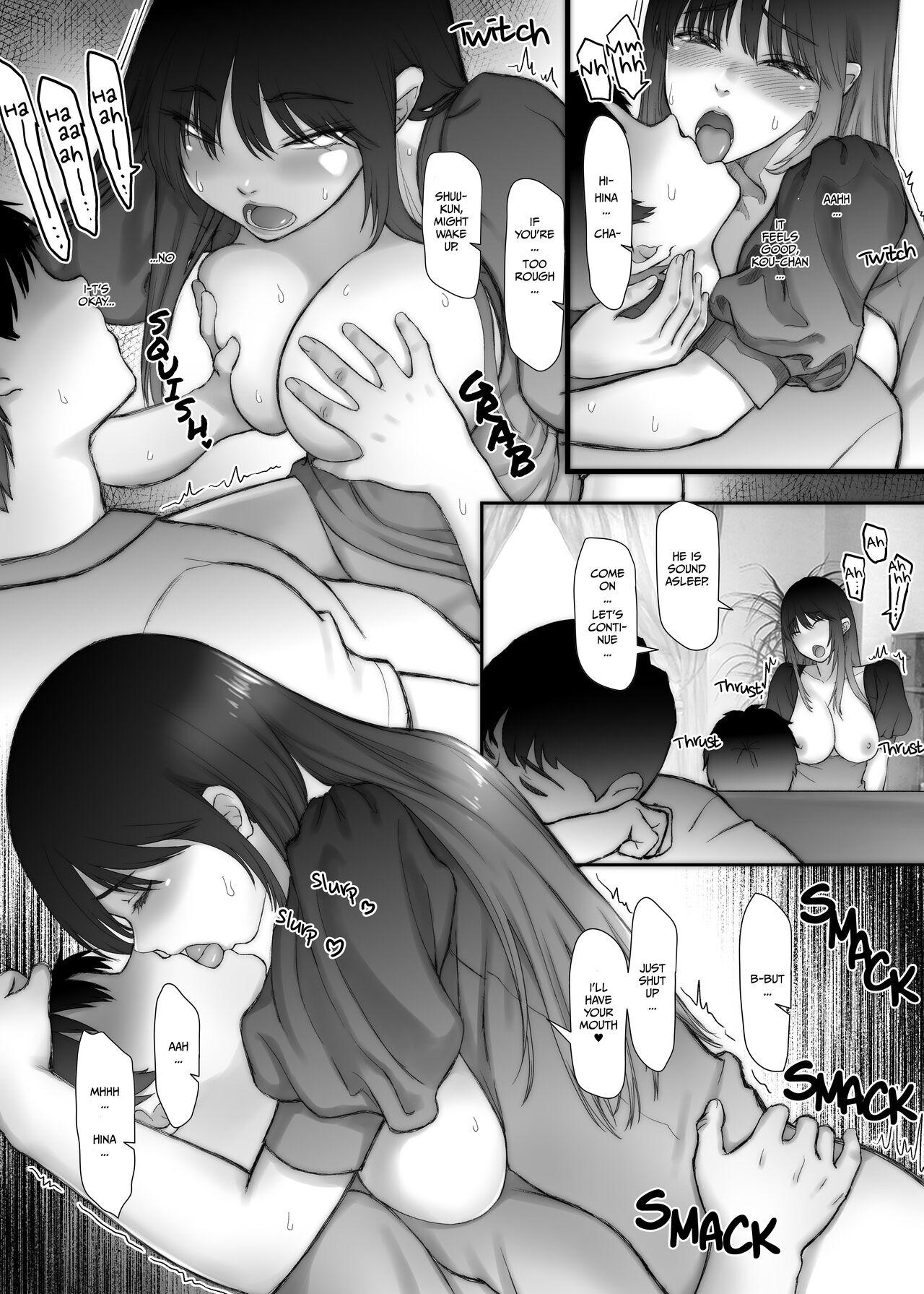 [Sonna no ato no Matsuri janai desuka (Morino.)] 3-nenme no Uwaki Onna Otto no Shinyuu no Kodane o Shiboru | Unfaithful Wife of Three Years - Draining My Husband's Best Friend's Sperm [English] [rubber_user] 19