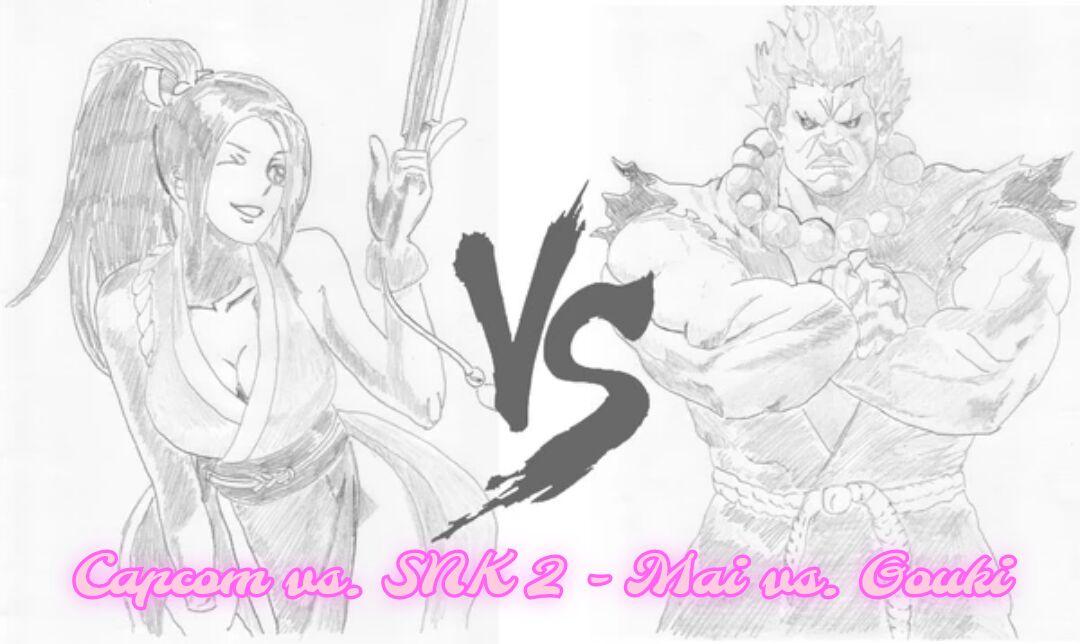 Tgirls Capcom vs. SNK 2 - Mai vs. Gouki - Street fighter King of fighters Fatal fury | garou densetsu Office - Picture 1