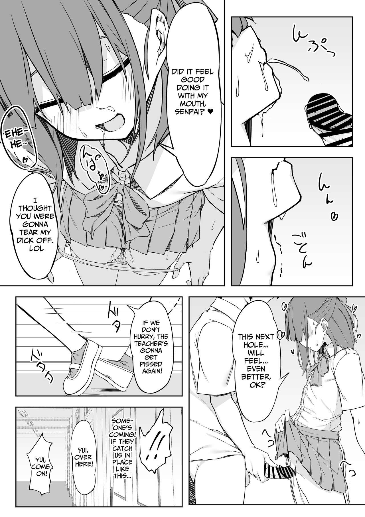 [Rokuchounome (Olive)] Kouhai-chan to Love Love Sex!! | Lovey-Dovey Sex With Yui!! [English] [Penguin Piper] 10