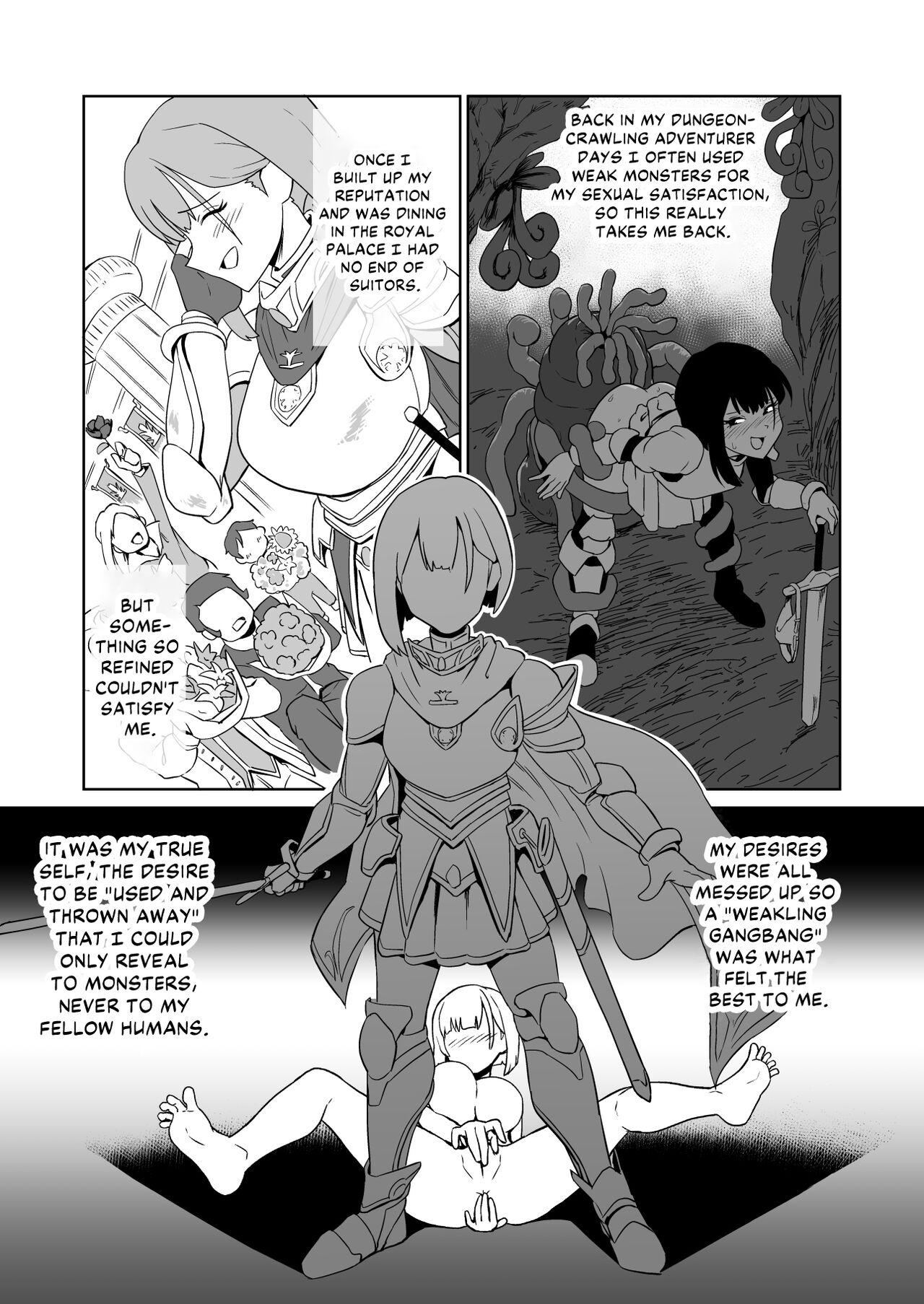 [Yamabatake (Yamabatake)] Zako-kan Nerai no Do-M Onna Kishi ga Hontou ni Goblin Dorei ni Sareru Hanashi Zenpen | The Story of How a Masochistic Female Knight Looking to Get Gangbanged by Weaklings Became a Goblin Slave for Real; Part 1 [English] 20