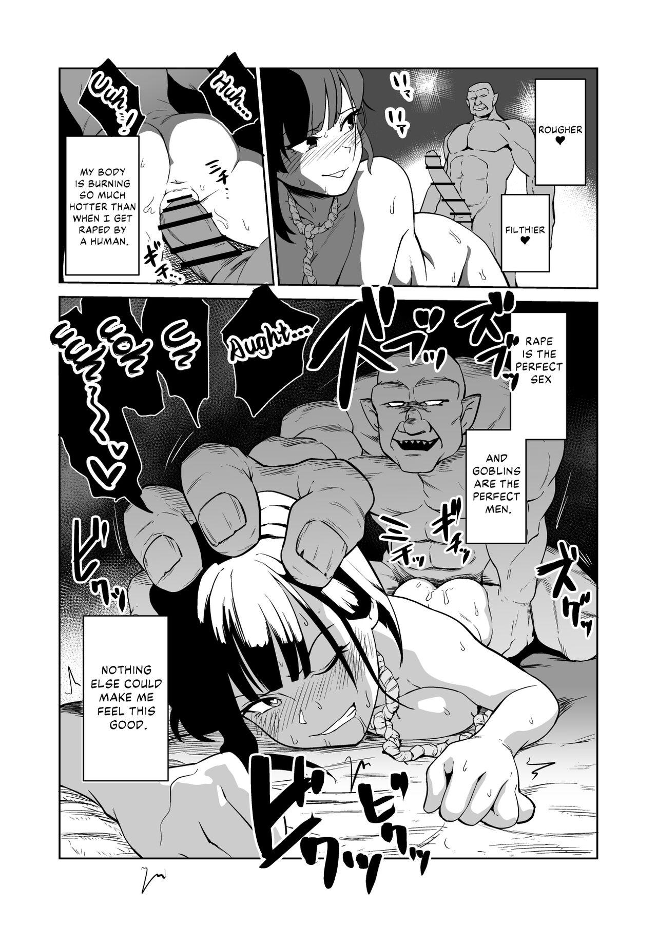 [Yamabatake (Yamabatake)] Zako-kan Nerai no Do-M Onna Kishi ga Hontou ni Goblin Dorei ni Sareru Hanashi Zenpen | The Story of How a Masochistic Female Knight Looking to Get Gangbanged by Weaklings Became a Goblin Slave for Real; Part 1 [English] 28