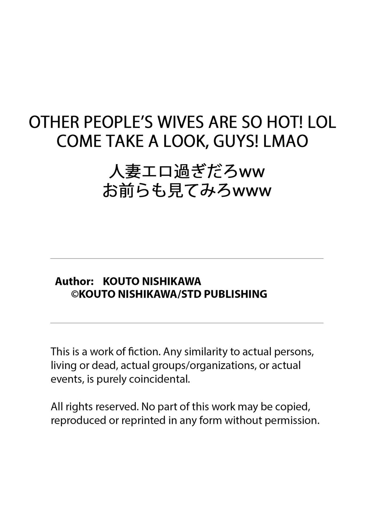 Hitozuma Ero Sugidaro ww Omaera mo Mitemiro www 1 | OTHER PEOPLE'S WIVES ARE SO HOT! LOL COME TAKE A LOOK, GUYS! LMAO 1 36