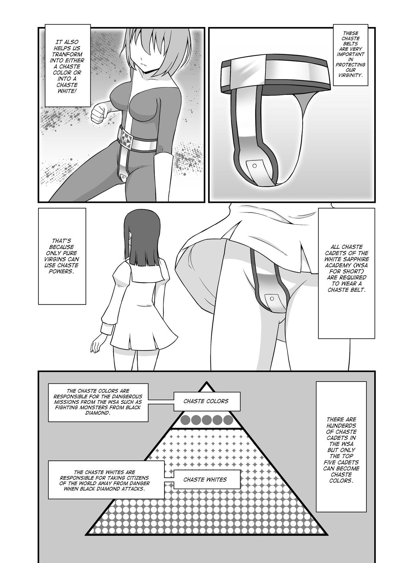 Teisou Sentai Virginal Colors Compilation | Chastity Sentai Chaste Colors Compilation - Page 11