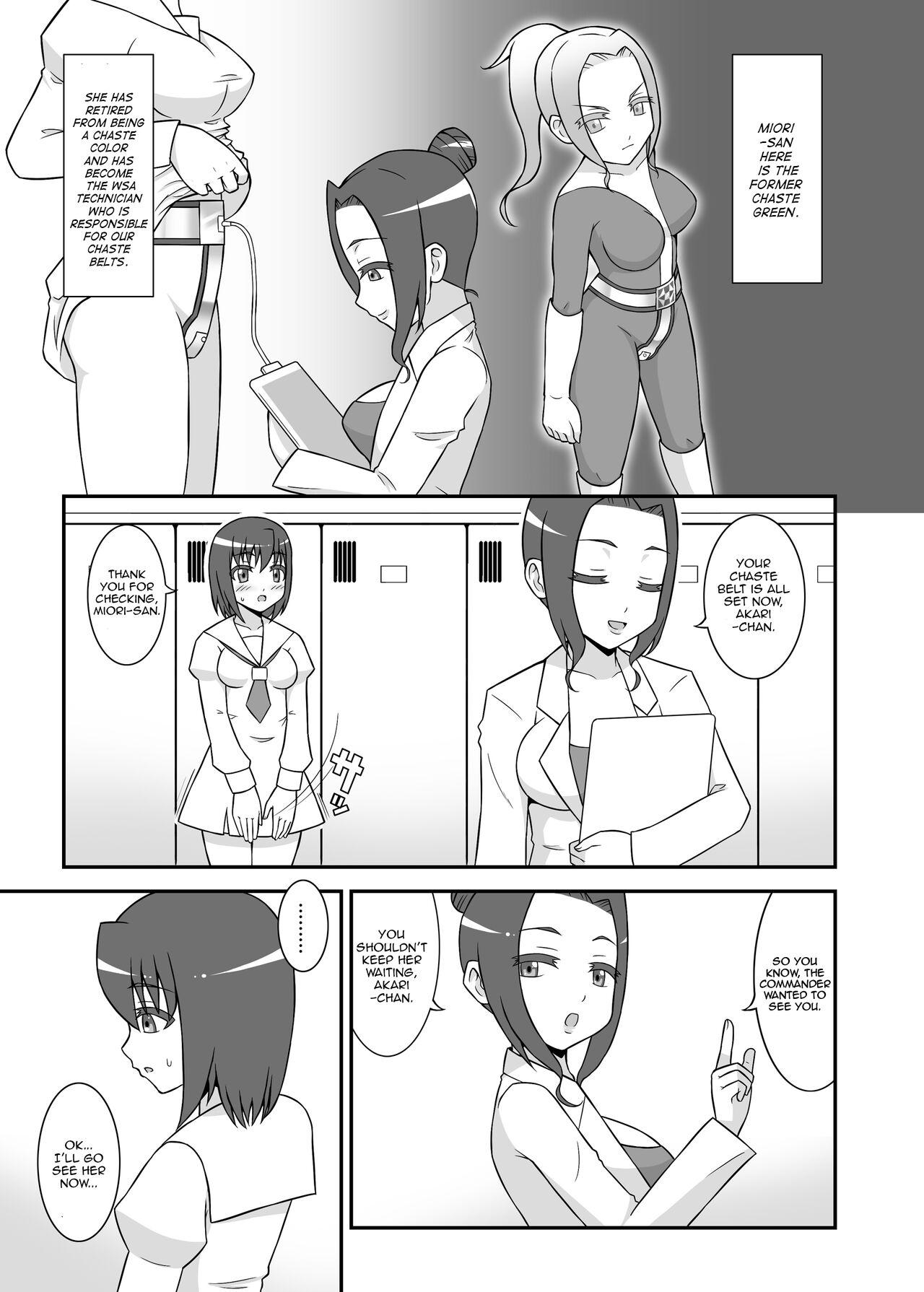 Teisou Sentai Virginal Colors Compilation | Chastity Sentai Chaste Colors Compilation - Page 12