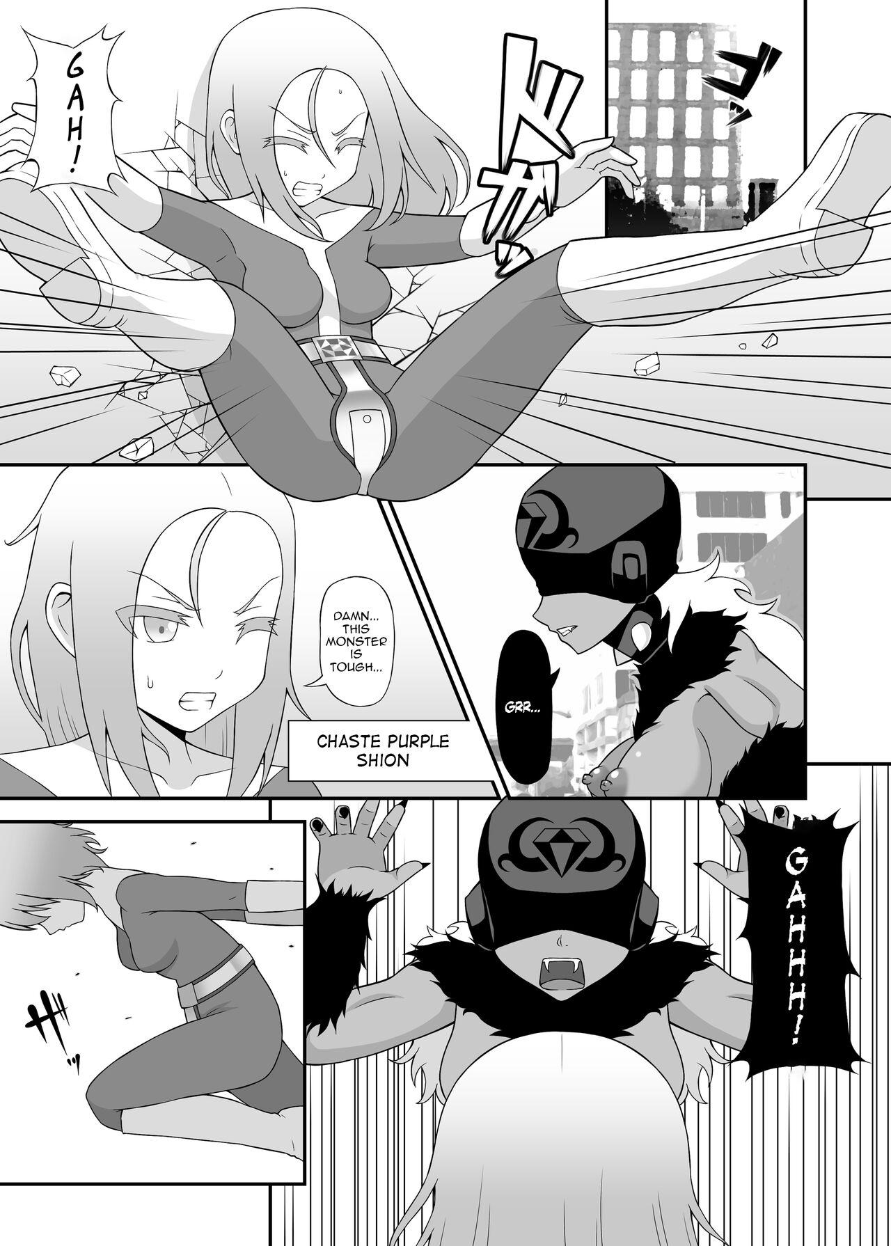 Teisou Sentai Virginal Colors Compilation | Chastity Sentai Chaste Colors Compilation - Page 4
