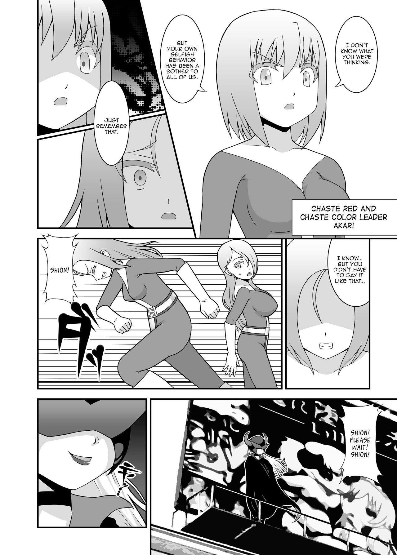 Teisou Sentai Virginal Colors Compilation | Chastity Sentai Chaste Colors Compilation - Page 7