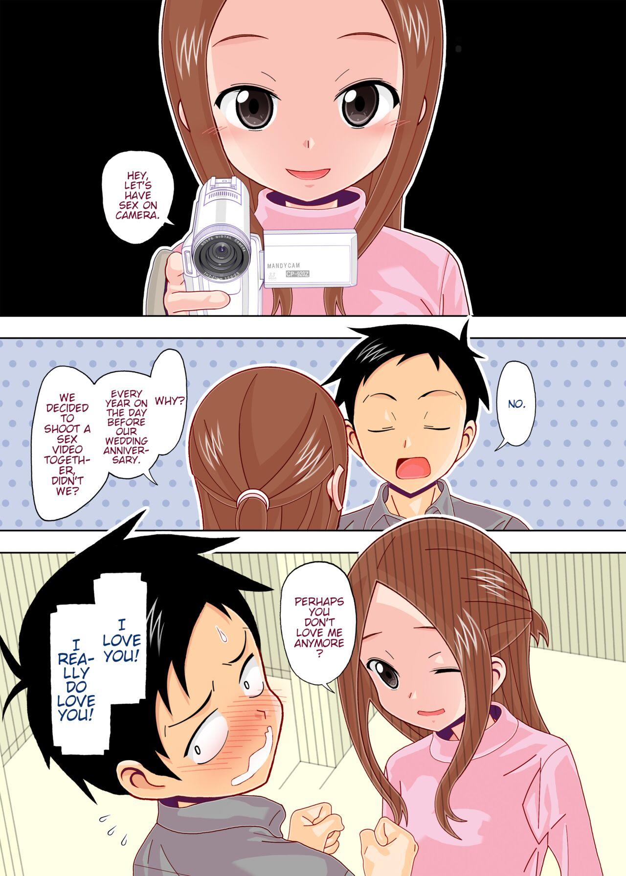 Karakai vs Critical Hit 4 Ninpu no Moto Takagi-san ga Love Love SEX Suru - Page 3