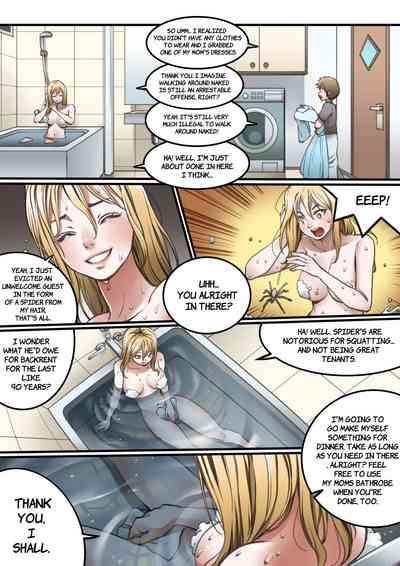 "Forgotten"Complete 30 Page Manga - Kawamono/Skinsuit/Living Suit 9